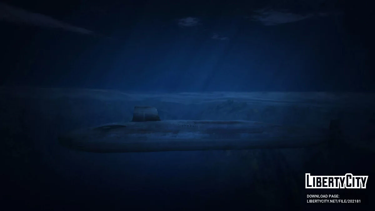 Vanguard Class Submarine Royal Navy / GTA 5