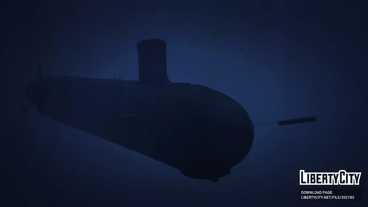 Virginia Class Submarine US Navy / GTA 5