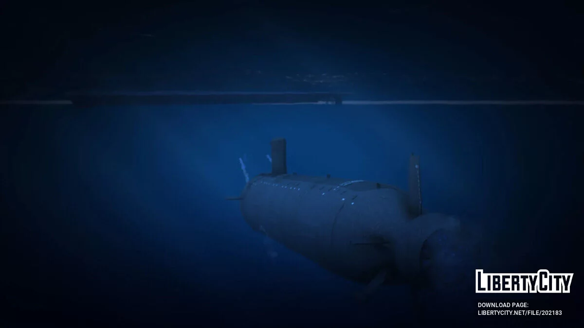 Virginia Class Submarine US Navy / GTA 5