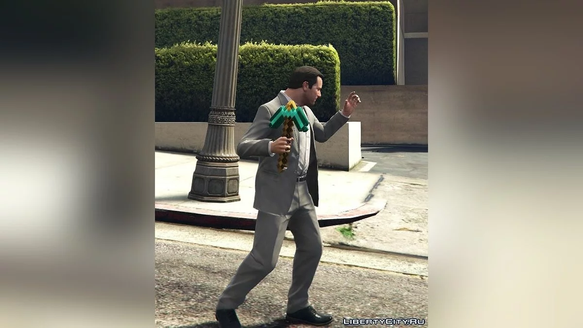Алмазна кирка / Diamond Pickaxe V 1.0 / GTA 5