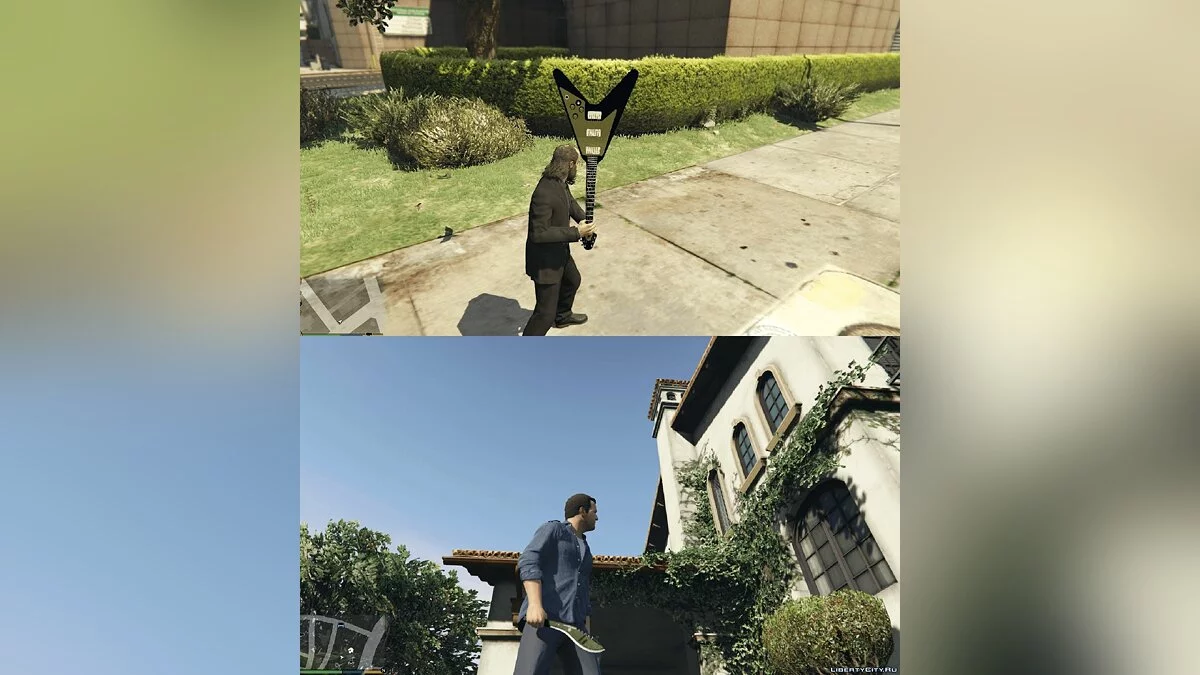 Альтернативна зброя (Гітари, Катана + Більше) 1.9 / GTA 5