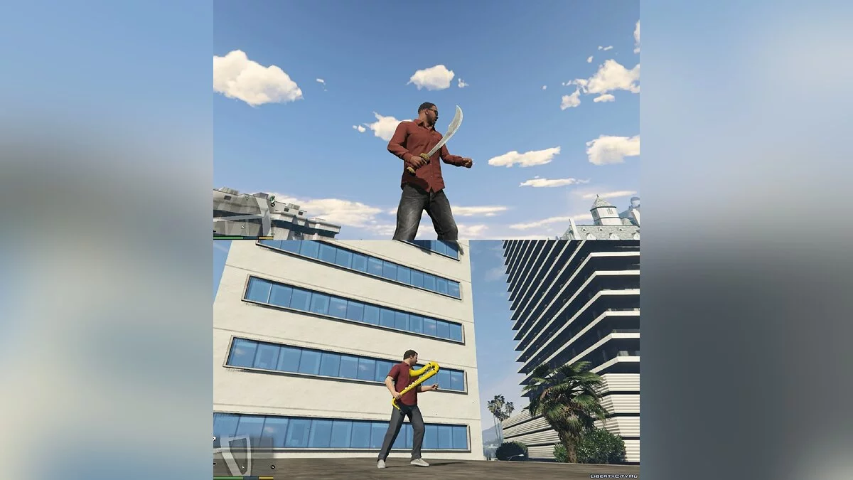 Альтернативна зброя (Гітари, Катана + Більше) 1.9 / GTA 5
