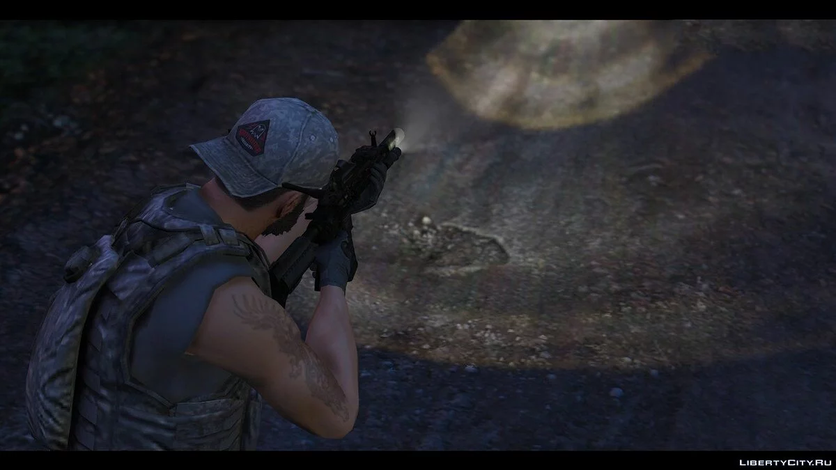 HK416 Complete Attachments & Animated / GTA 5