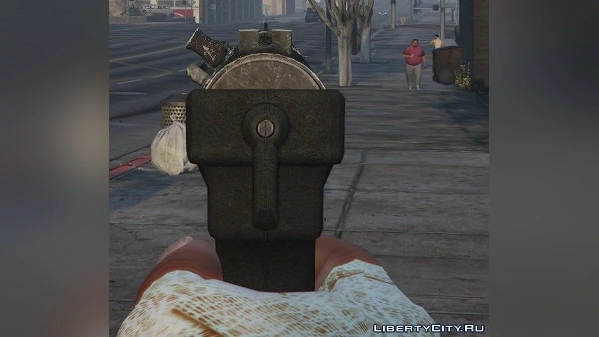 Чорний Intratec Tec-9 (Анімований) / GTA 5