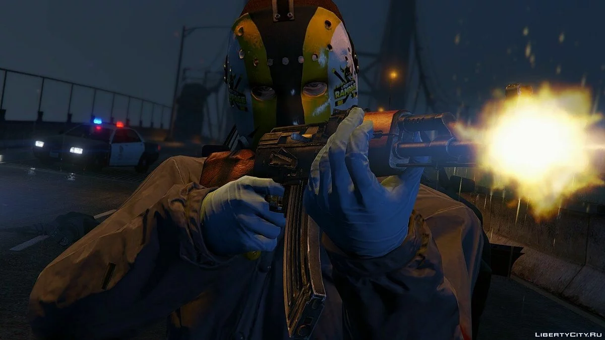 Max Payne 3 АК-47 [Анімований] / GTA 5