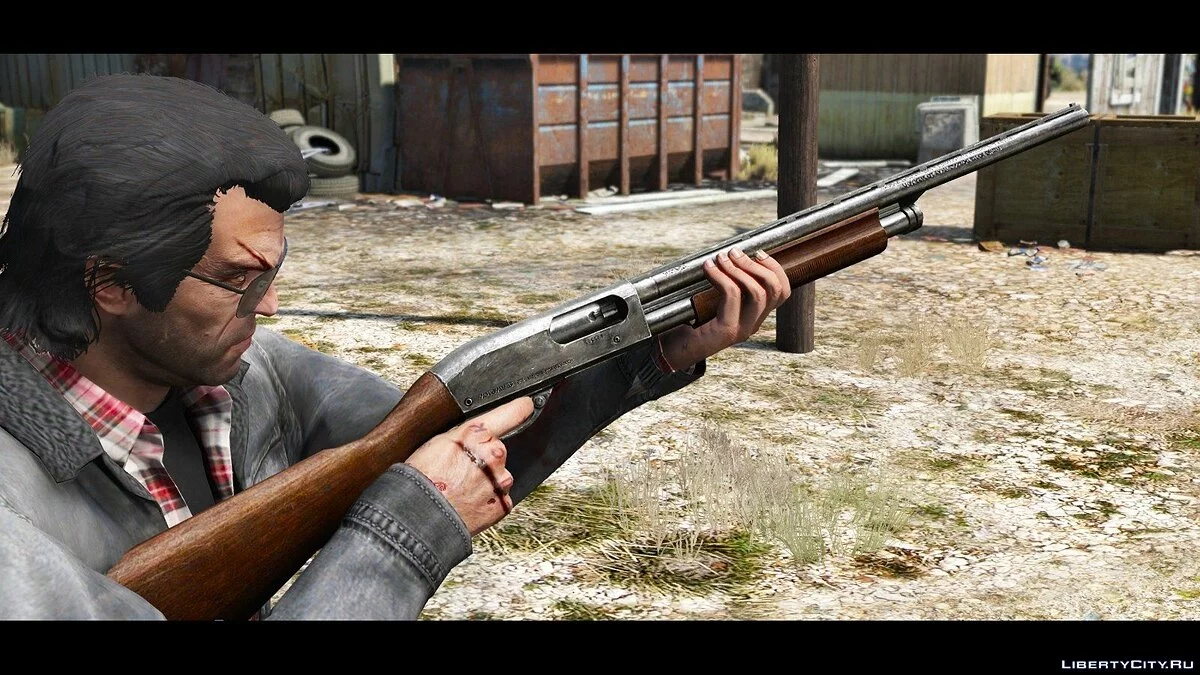 Remington 870e Shotgun [Animated] / GTA 5