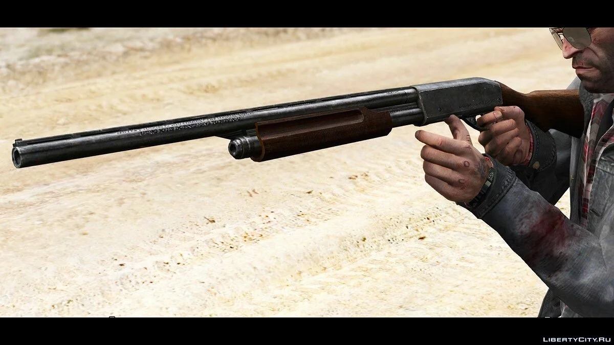 Remington 870e Shotgun [Animated] / GTA 5