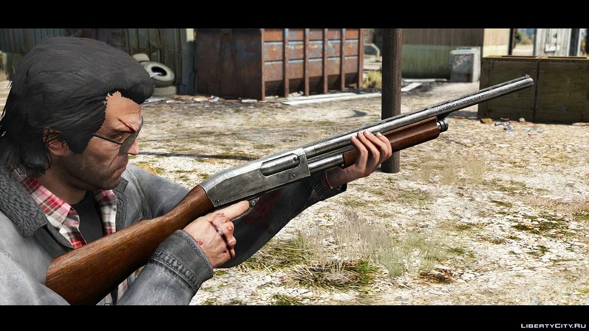 Remington 870e Shotgun [Animated] / GTA 5