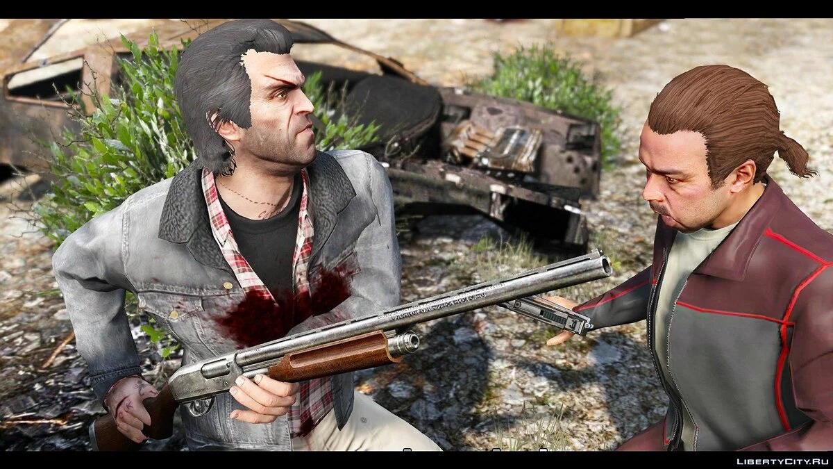 Remington 870e Shotgun [Animated] / GTA 5