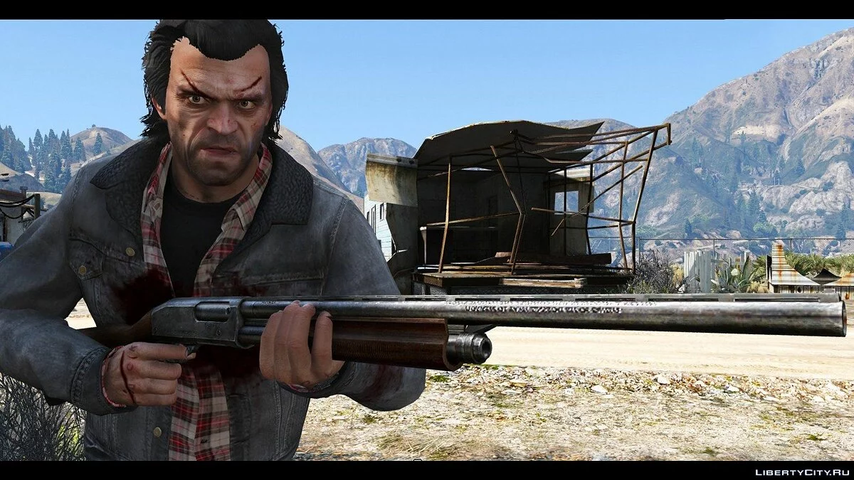 Remington 870e Shotgun [Animated] / GTA 5