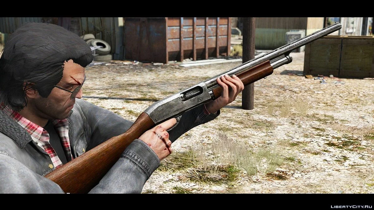 Remington 870e Shotgun [Animated] / GTA 5