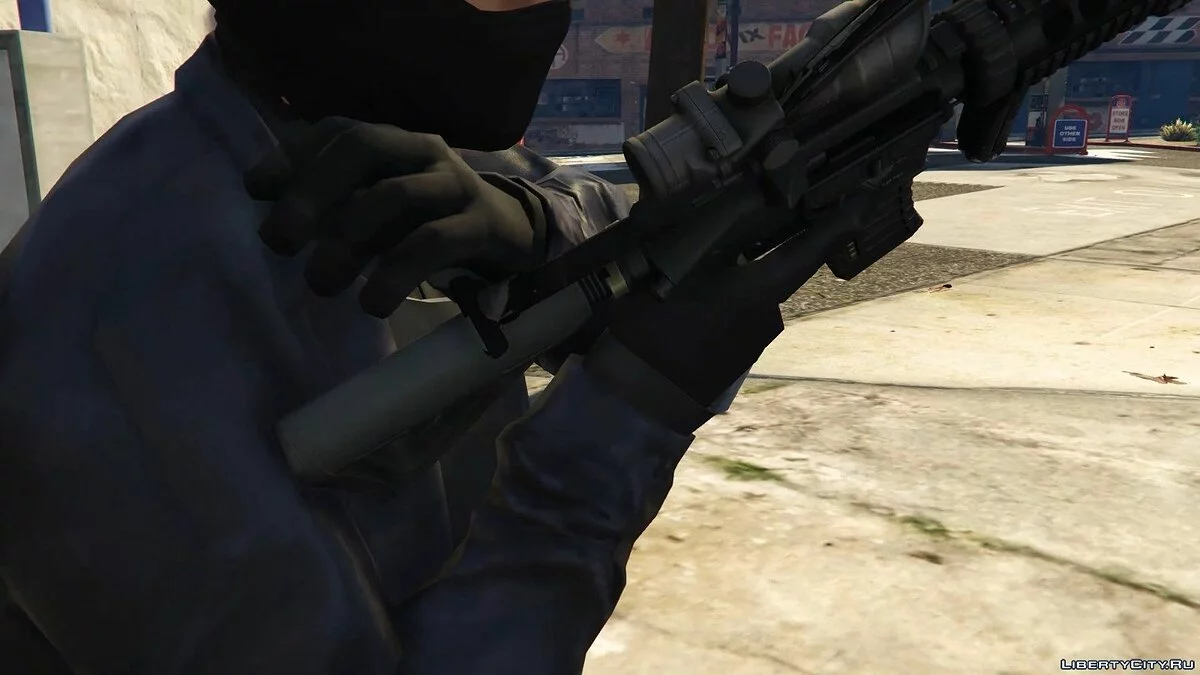 Tactical M4A1 CQB (Animated) 1.0 / GTA 5