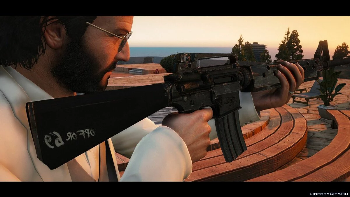 5.56x45mm M16A2 Rifle [Metallic|HQ] / GTA 5