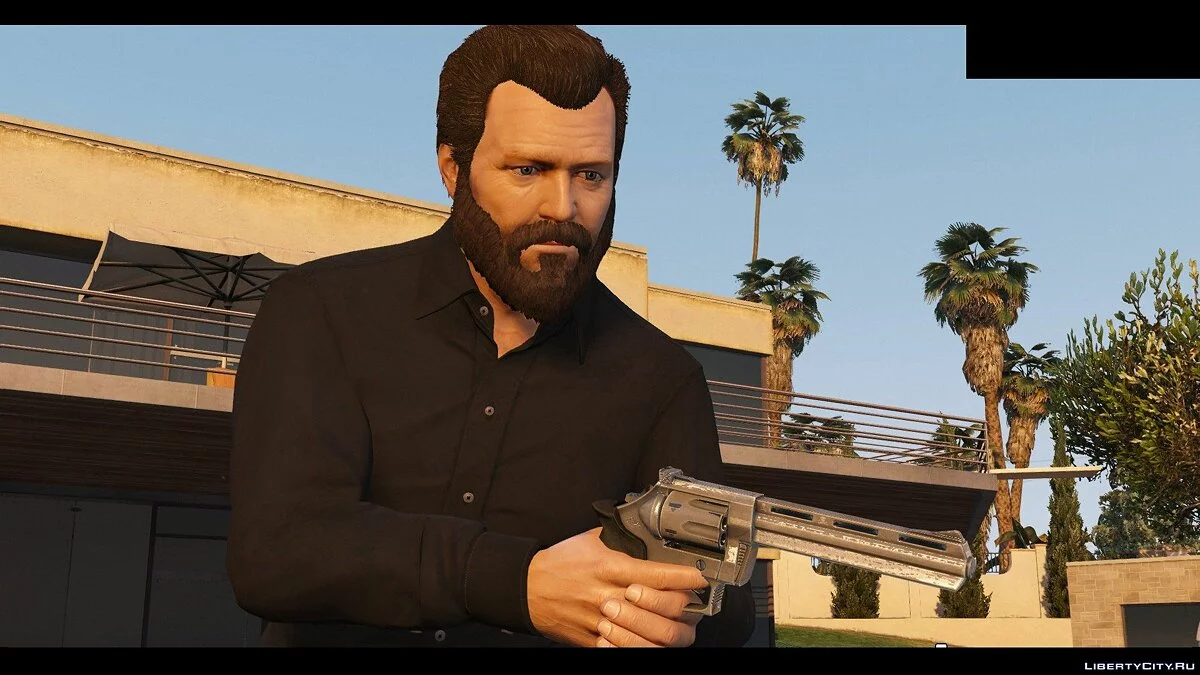 44 Cal Manurhin 96 Револьвер v1.0 / GTA 5
