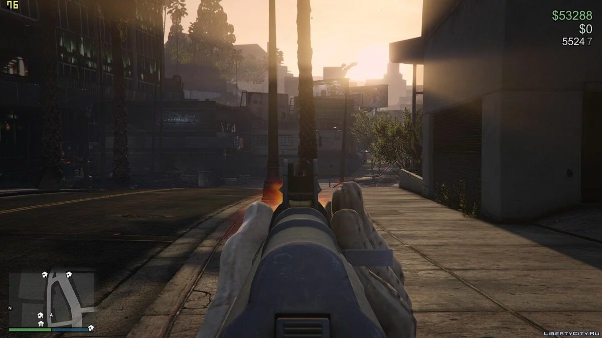 بندقية AKS-74U من Battlefield Hardline 1.0 / جي تي أي 5
