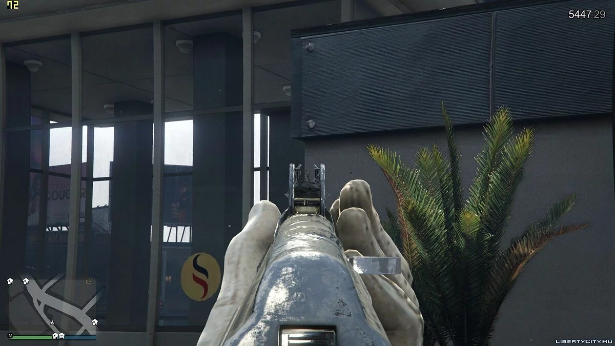 بندقية AKS-74U من Battlefield Hardline 1.0 / جي تي أي 5