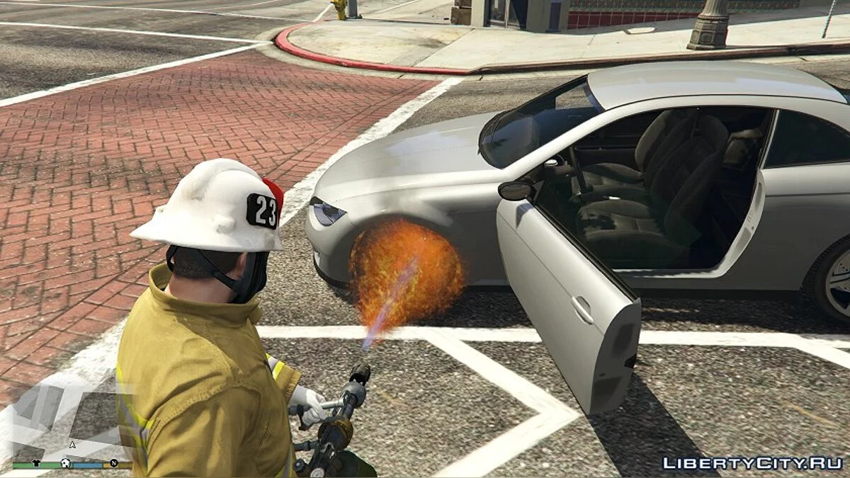 Real Flamethrower [Add-On] 1.2 / GTA 5