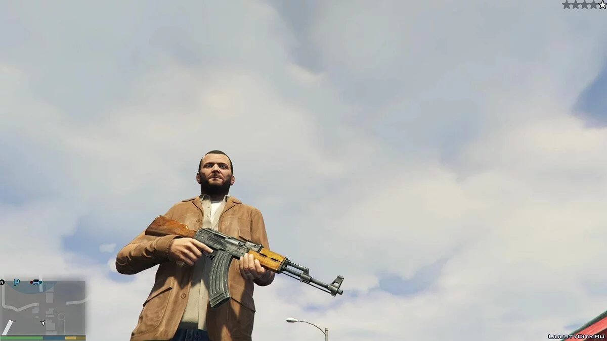 Max Payne 3 АК-47 1.0 / GTA 5