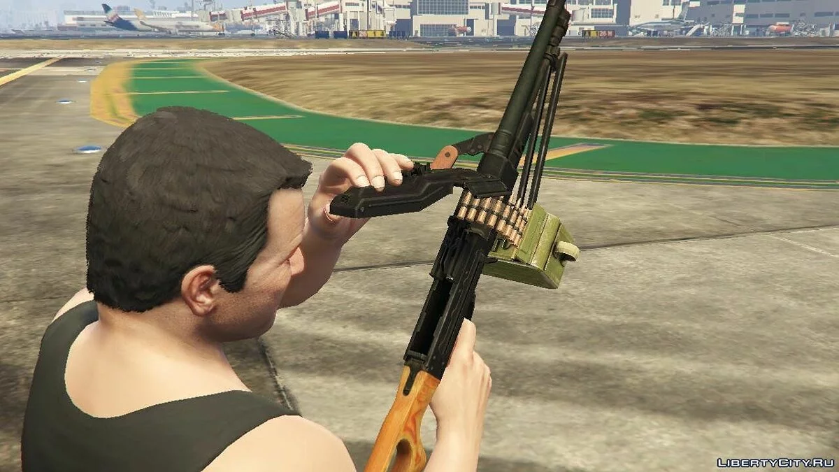 The PKM MachineGun [4K | High | Animated] / GTA 5