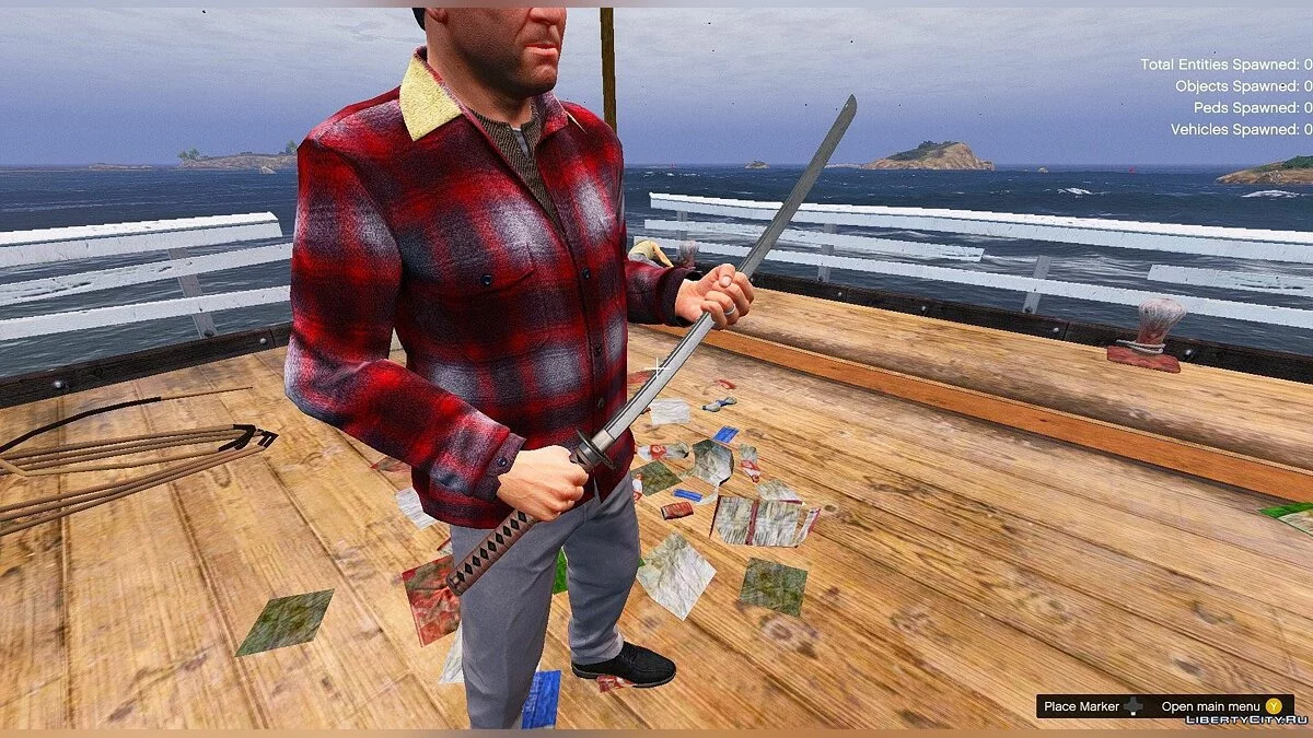 Katana (Espada) [HighPoly 4K] / GTA 5