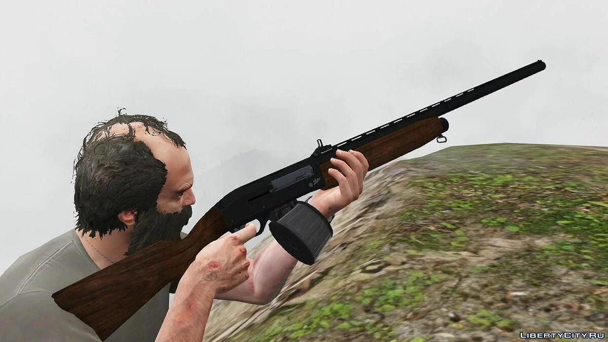 MP153 (Escopeta) [2K | Animado | Alta poligonación] / GTA 5