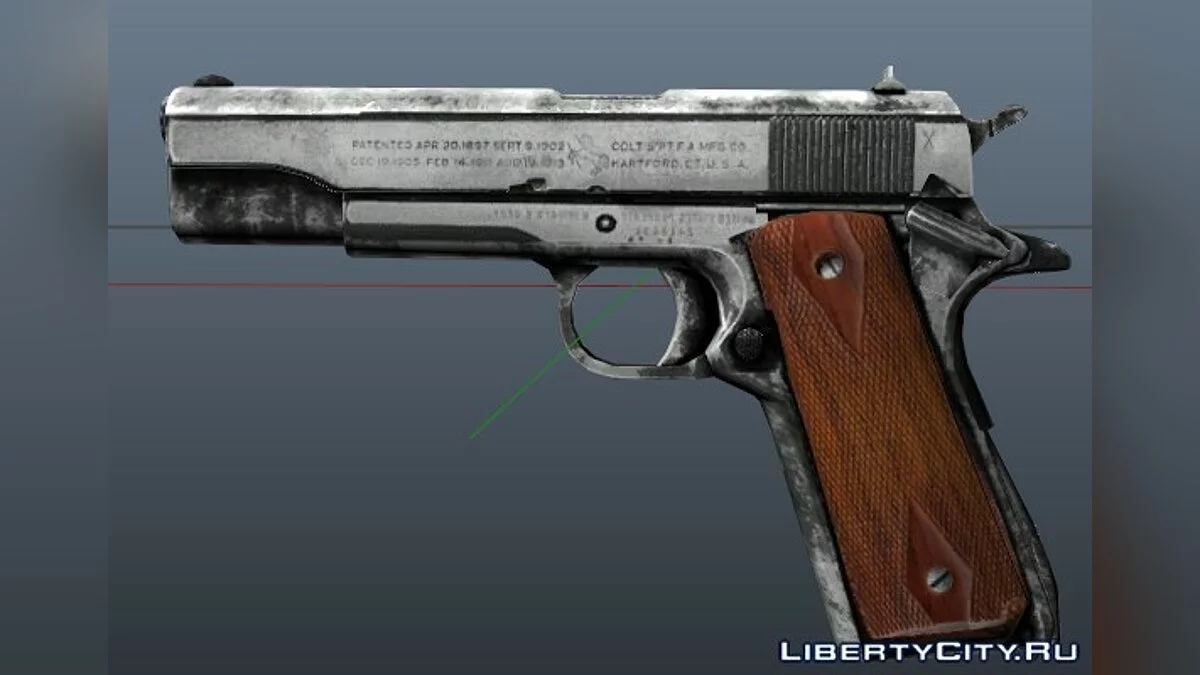 Max Payne 3 Кольт 1911 Ліцензія перероблена / GTA 5