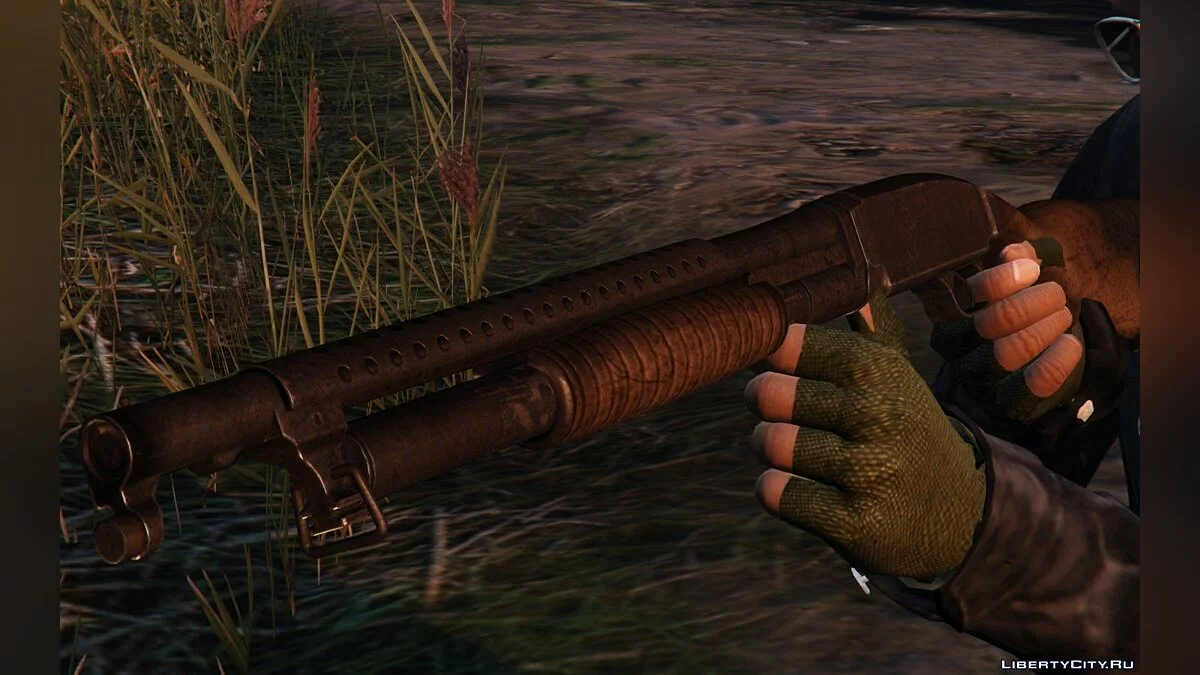 Gebrauchter & Missbrauchter M1912 Schrotflinte / GTA 5