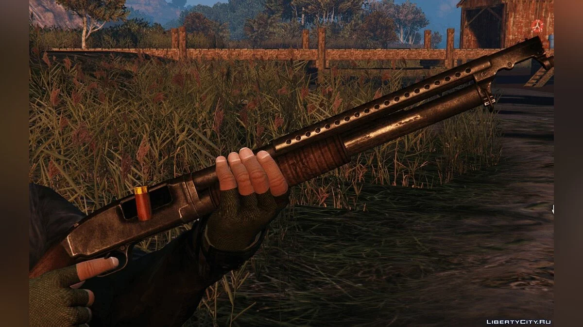 Gebrauchter & Missbrauchter M1912 Schrotflinte / GTA 5