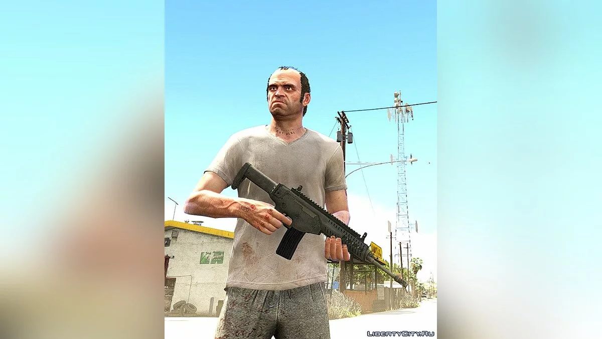 BF4 AR160 Mod by Mrgaboofox / GTA 5