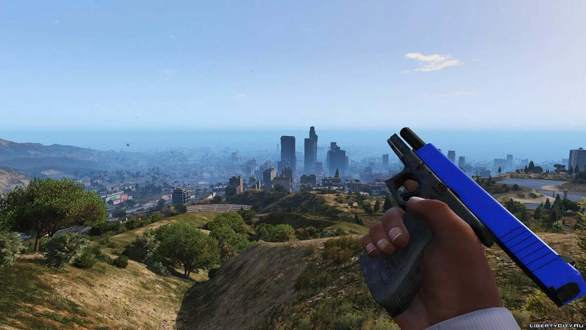 Синій затвор Глока 0.96 / GTA 5
