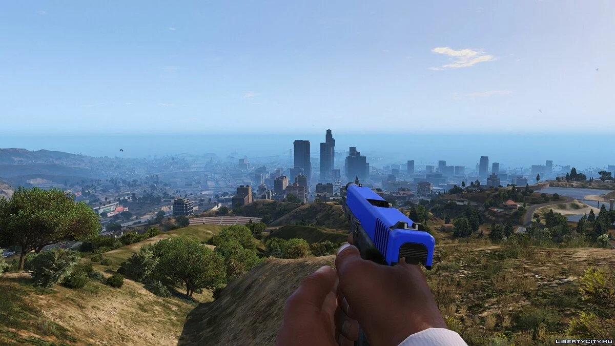 Синій затвор Глока 0.96 / GTA 5