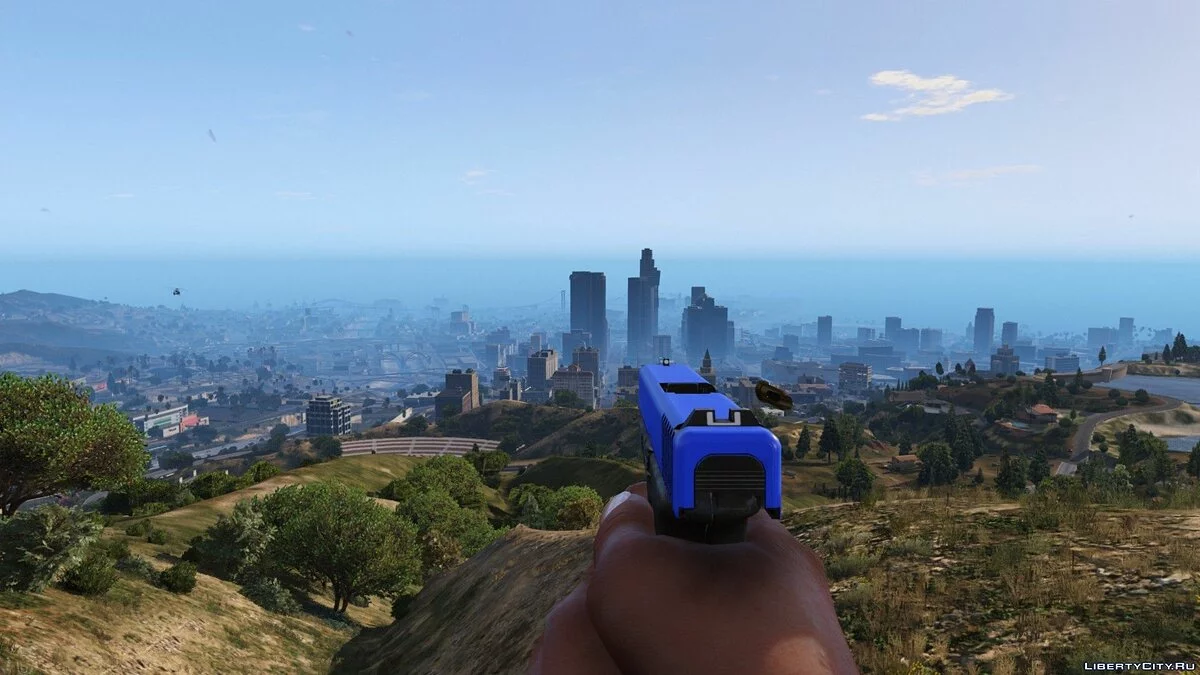 Синій затвор Глока 0.96 / GTA 5