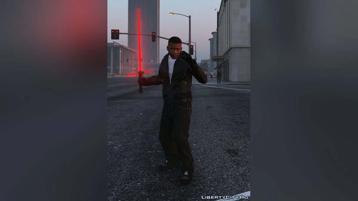 Crossguard Light Saber (Kylo Ren's Lightsaber) / GTA 5