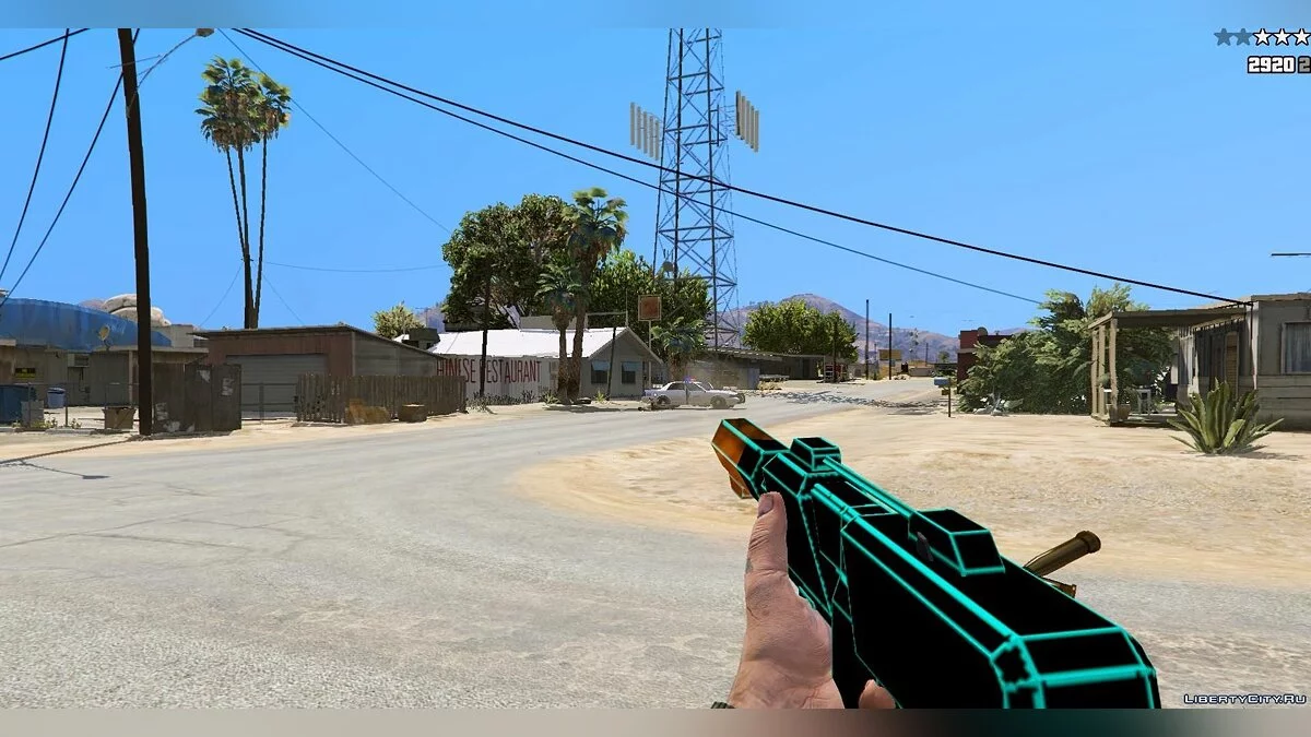 圣徒之城3网络冲锋枪发光版v1.01 / GTA 5