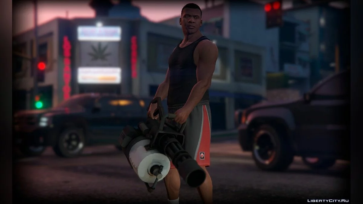 Minigun Heavy TF2 / GTA 5