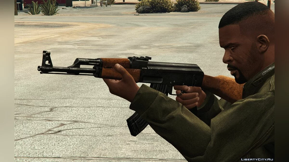 Re-texturização da AK-47 2.0 / GTA 5