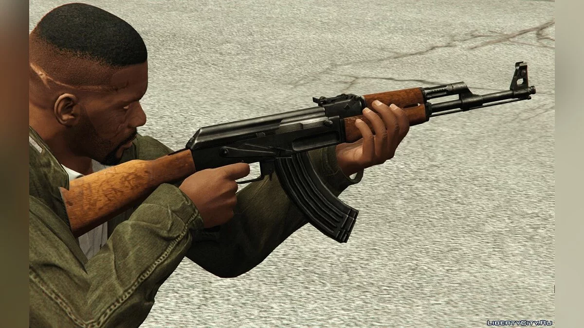 Re-texturização da AK-47 2.0 / GTA 5