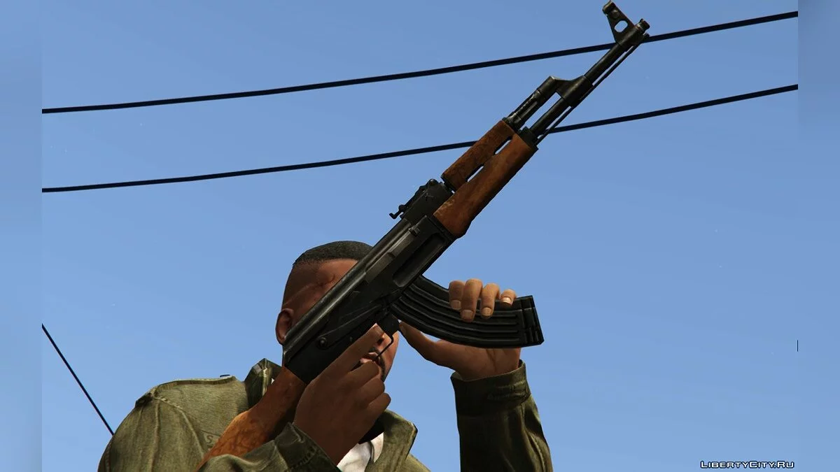 Re-texturização da AK-47 2.0 / GTA 5
