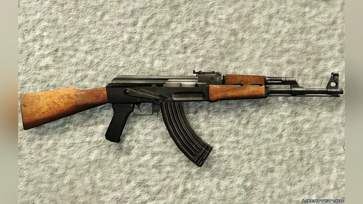 Re-texturização da AK-47 2.0 / GTA 5