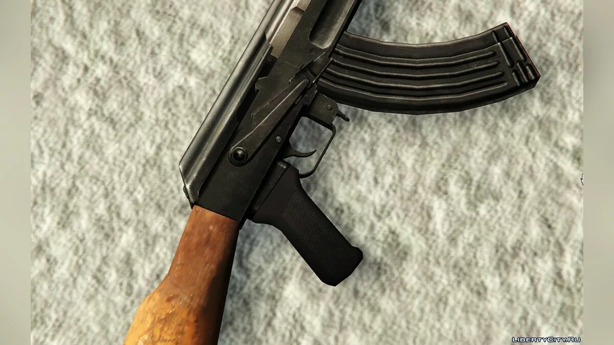 Re-texturização da AK-47 2.0 / GTA 5