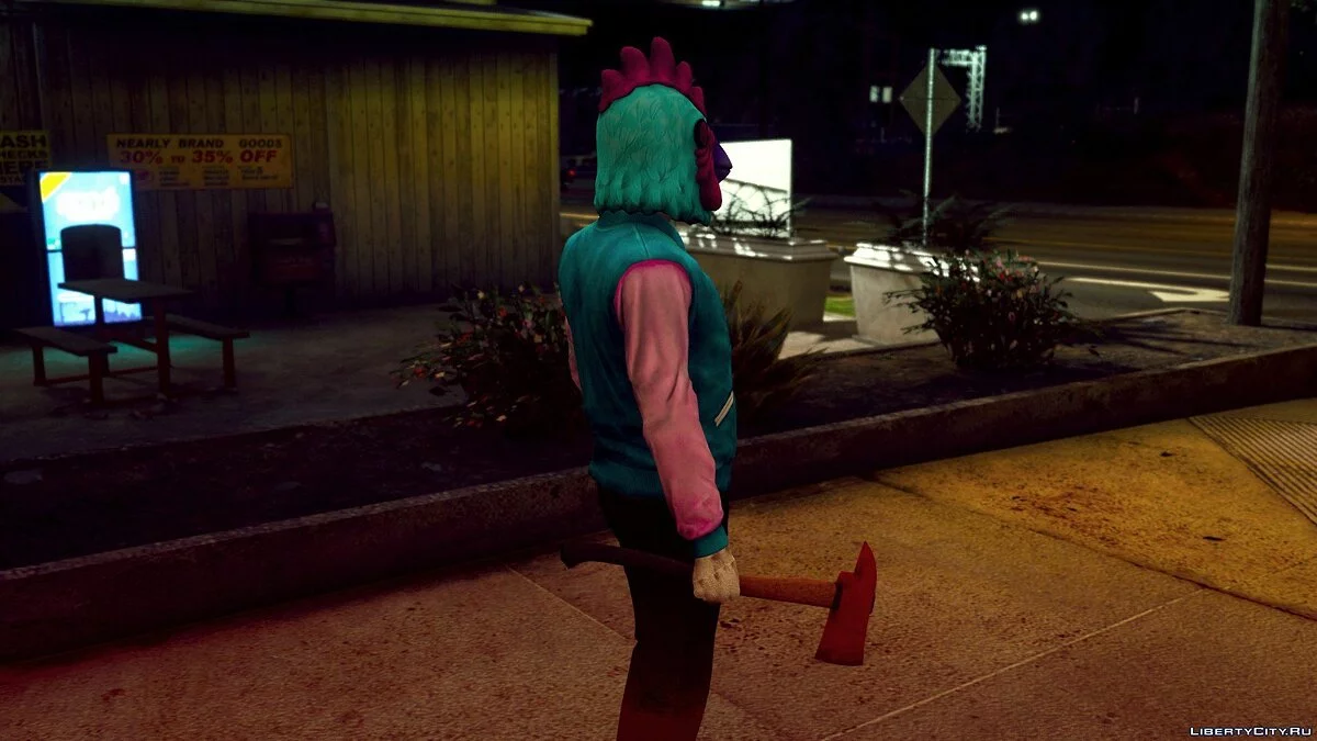 حزمة أسلحة قتال Hotline Miami 1.0 / جي تي أي 5