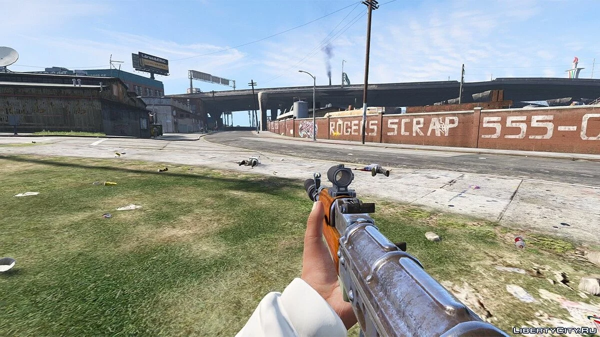 The AK47 Assault Rifle [4K | High | Animated] / GTA 5