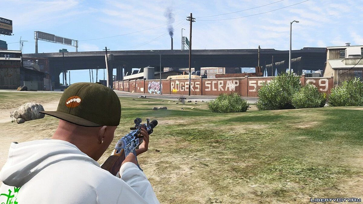 The AK47 Assault Rifle [4K | High | Animated] / GTA 5