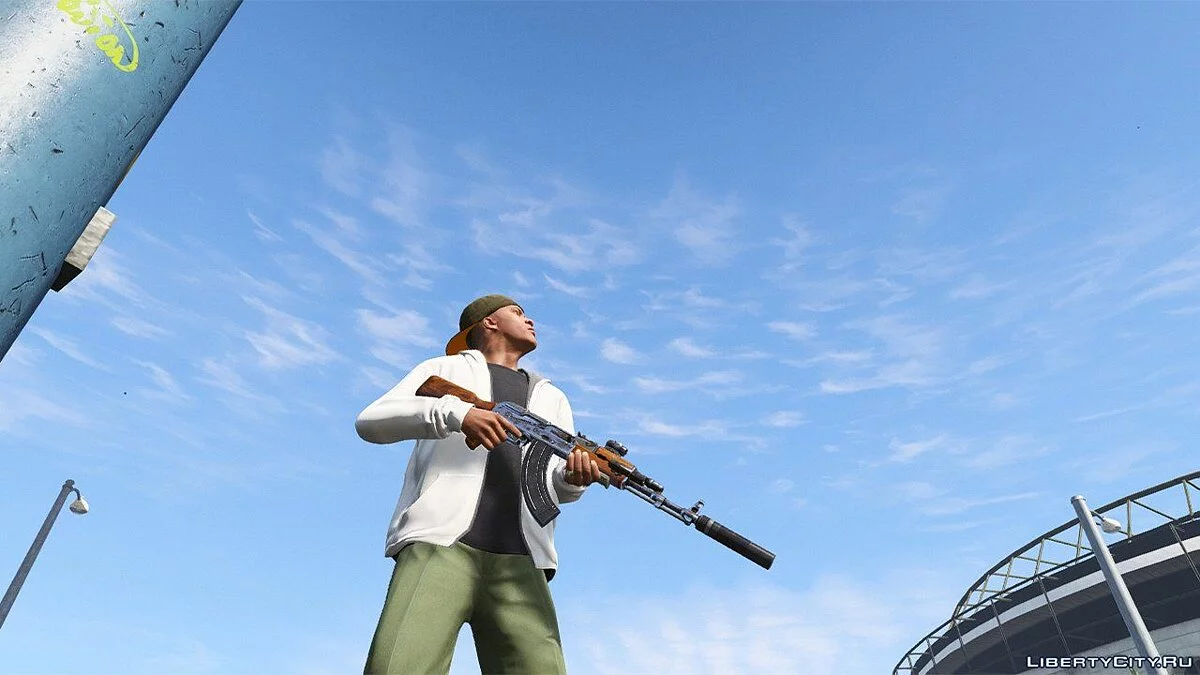 The AK47 Assault Rifle [4K | High | Animated] / GTA 5