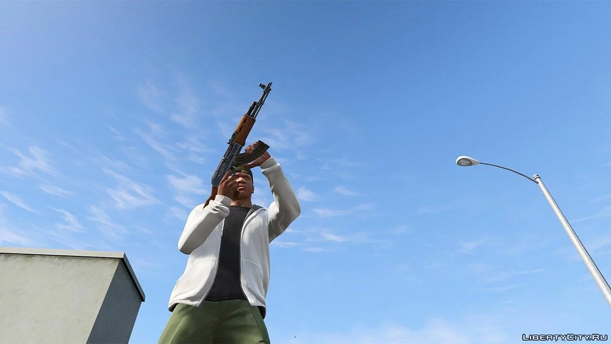 The AK47 Assault Rifle [4K | High | Animated] / GTA 5