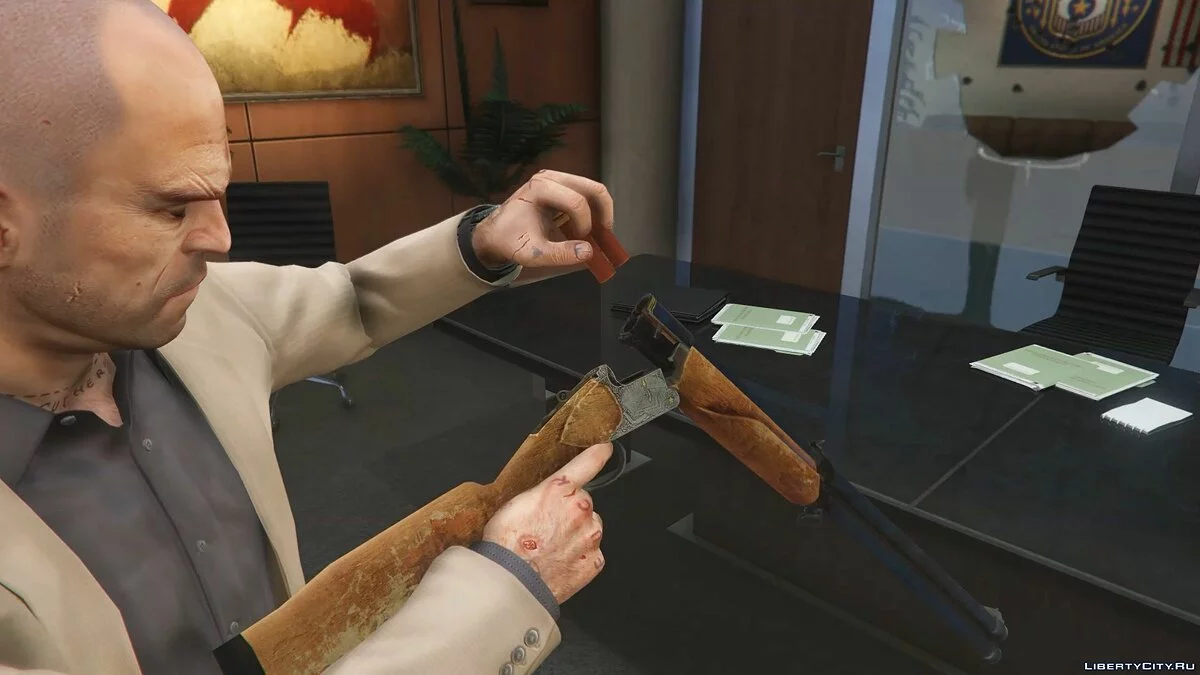 Escopeta de dos cañones IZH-27 de Survarium / GTA 5