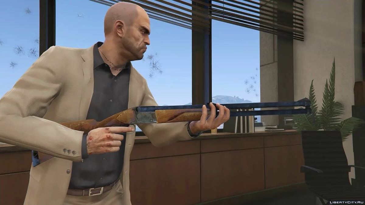 Escopeta de dos cañones IZH-27 de Survarium / GTA 5