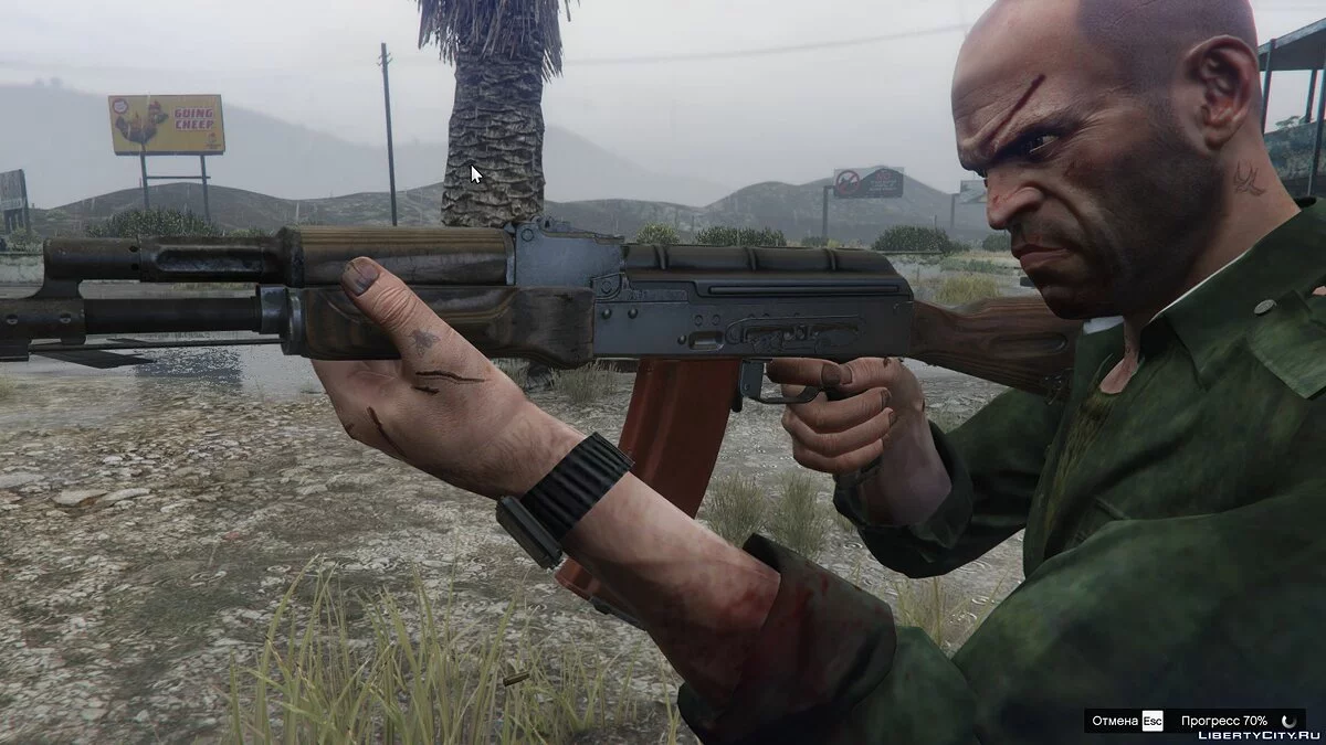 AK-74 من Escape from Tarkov / جي تي أي 5