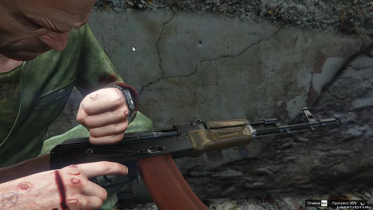 AK-74 من Escape from Tarkov / جي تي أي 5