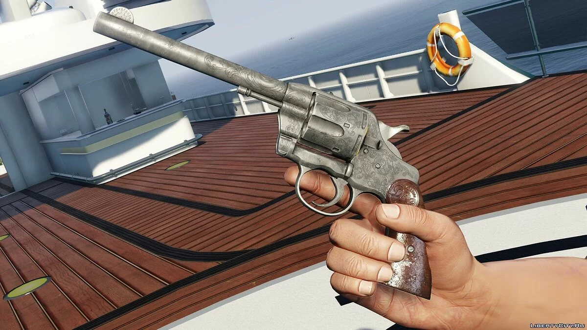 Double Action Revolver Retexture 1.4 / GTA 5